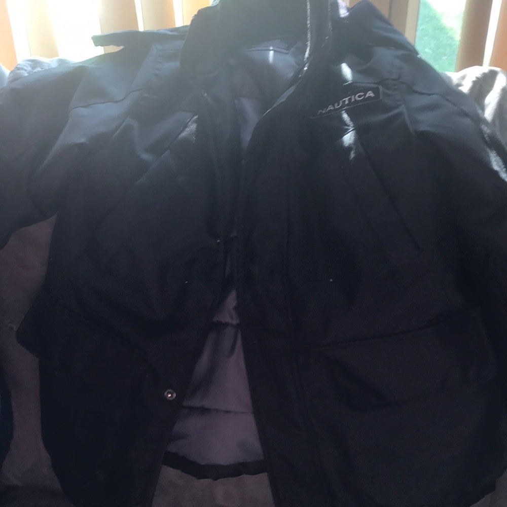 Black boys nautica winter coat.